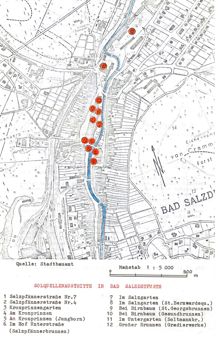 Solebrunnen Plan 1970/71